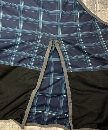 84" Supra Winter Turnout Blue Plaid