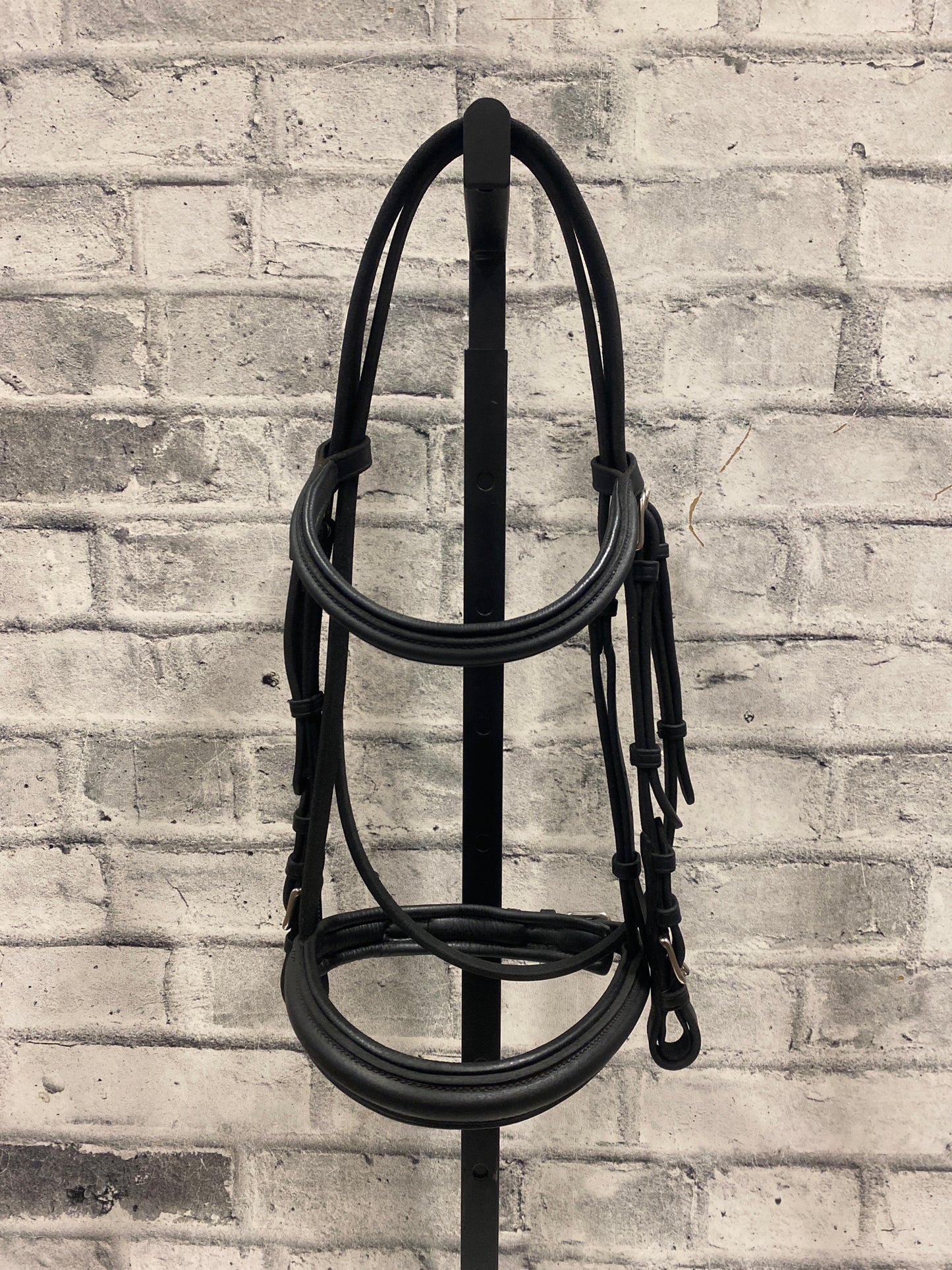 Bobby's Tack Dressage Bridle Black Full