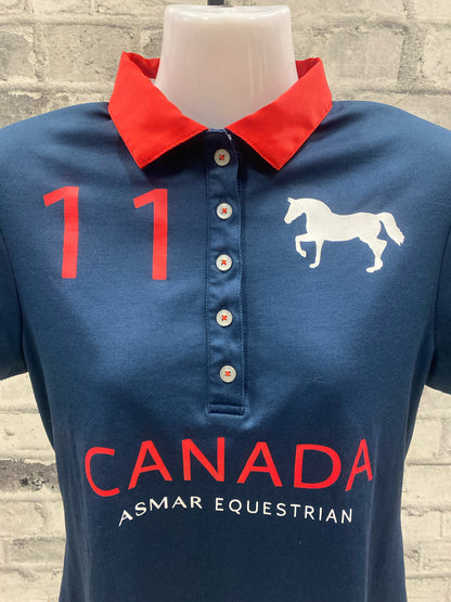 Noel Asmar SS Polo Navy & Red S