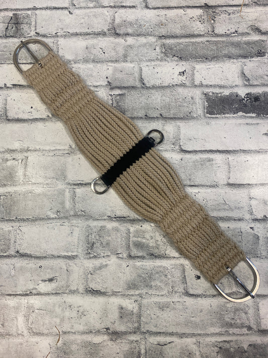 34" Cotton String Cinch Black/Tan
