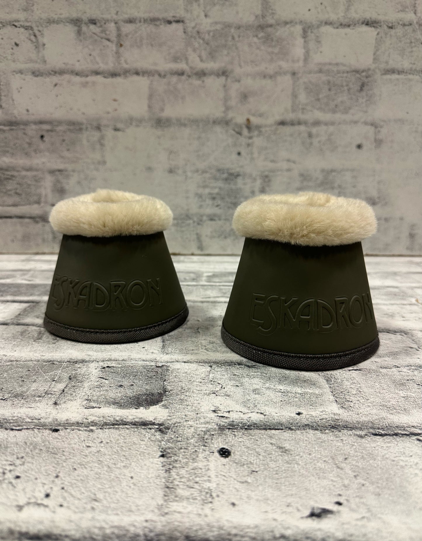 Eskadron Fuzzy Bell Boots Olive M