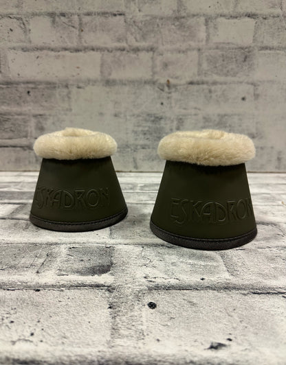 Eskadron Fuzzy Bell Boots Olive M
