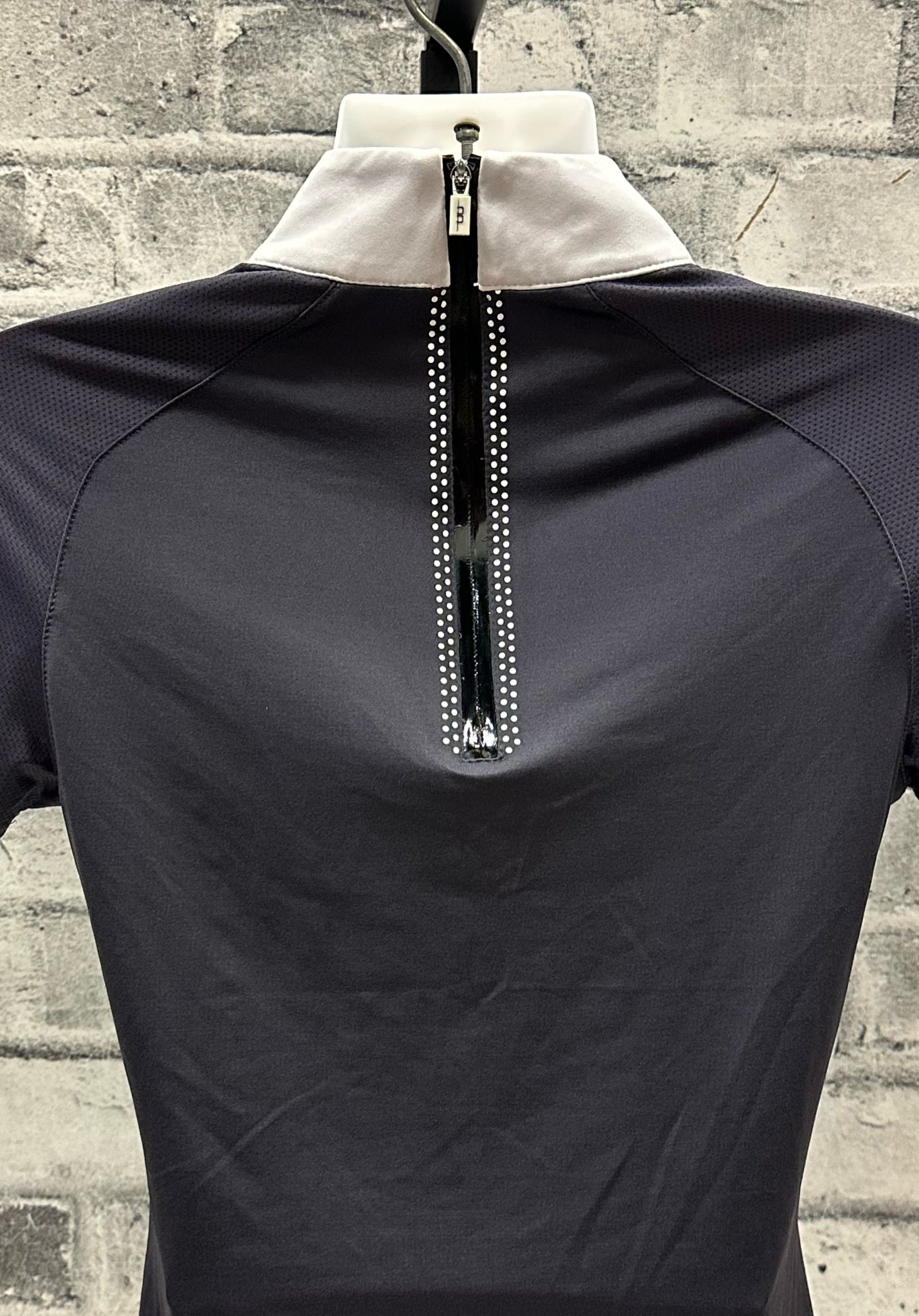 AA Platinum SS Show Shirt Navy/White XS