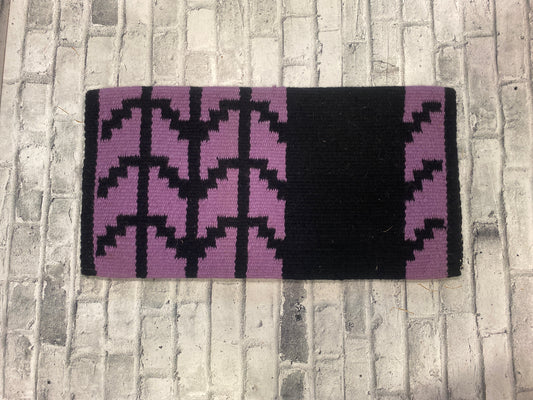 Western Show Blanket Purple/Black 34 x 38