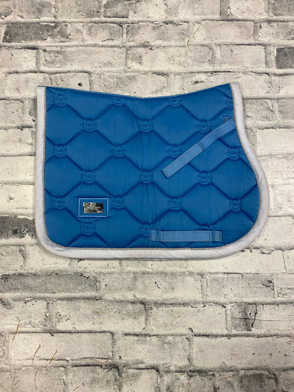 Equestrian Stockholm AP Pad Blue & White Pony