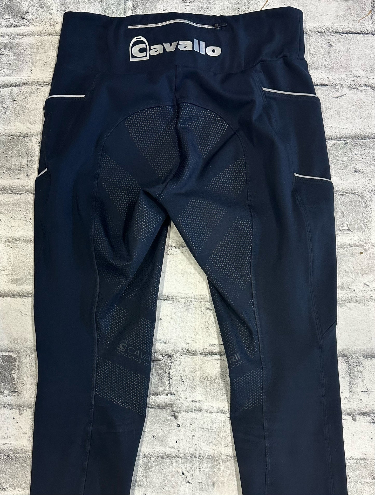 Cavallo FS Pull On Breeches Navy 28