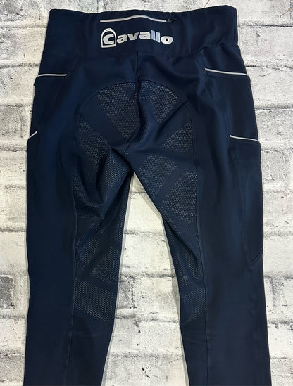 Cavallo FS Pull On Breeches Navy 28