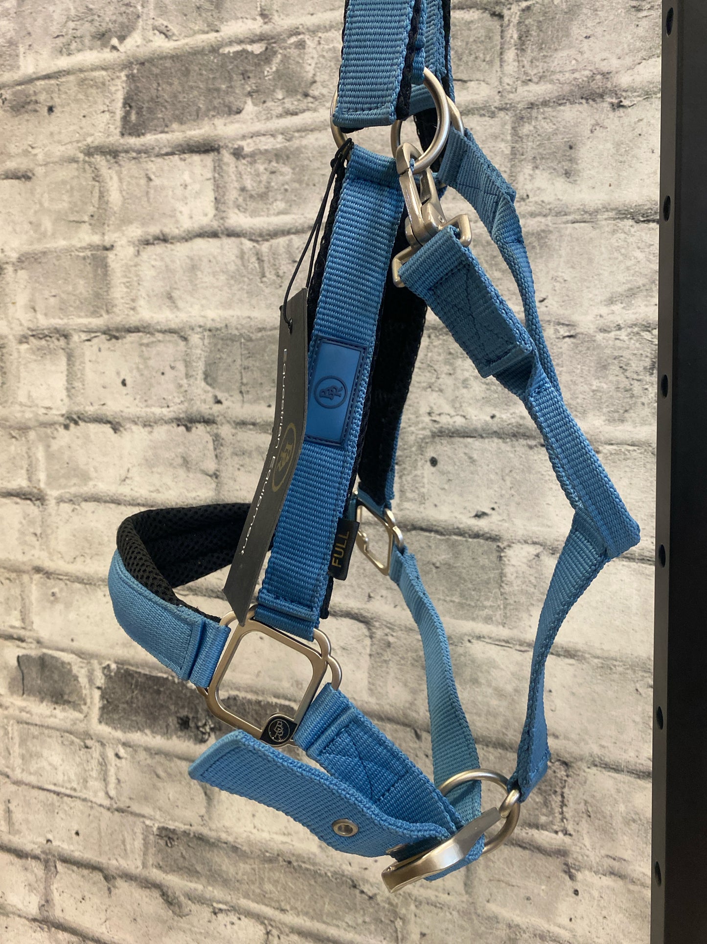 BR Padded Nylon Halter Captain's Blue F NEW