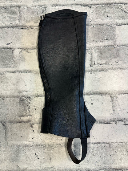 D'yon Leather Half Chaps - C 13" H 16"