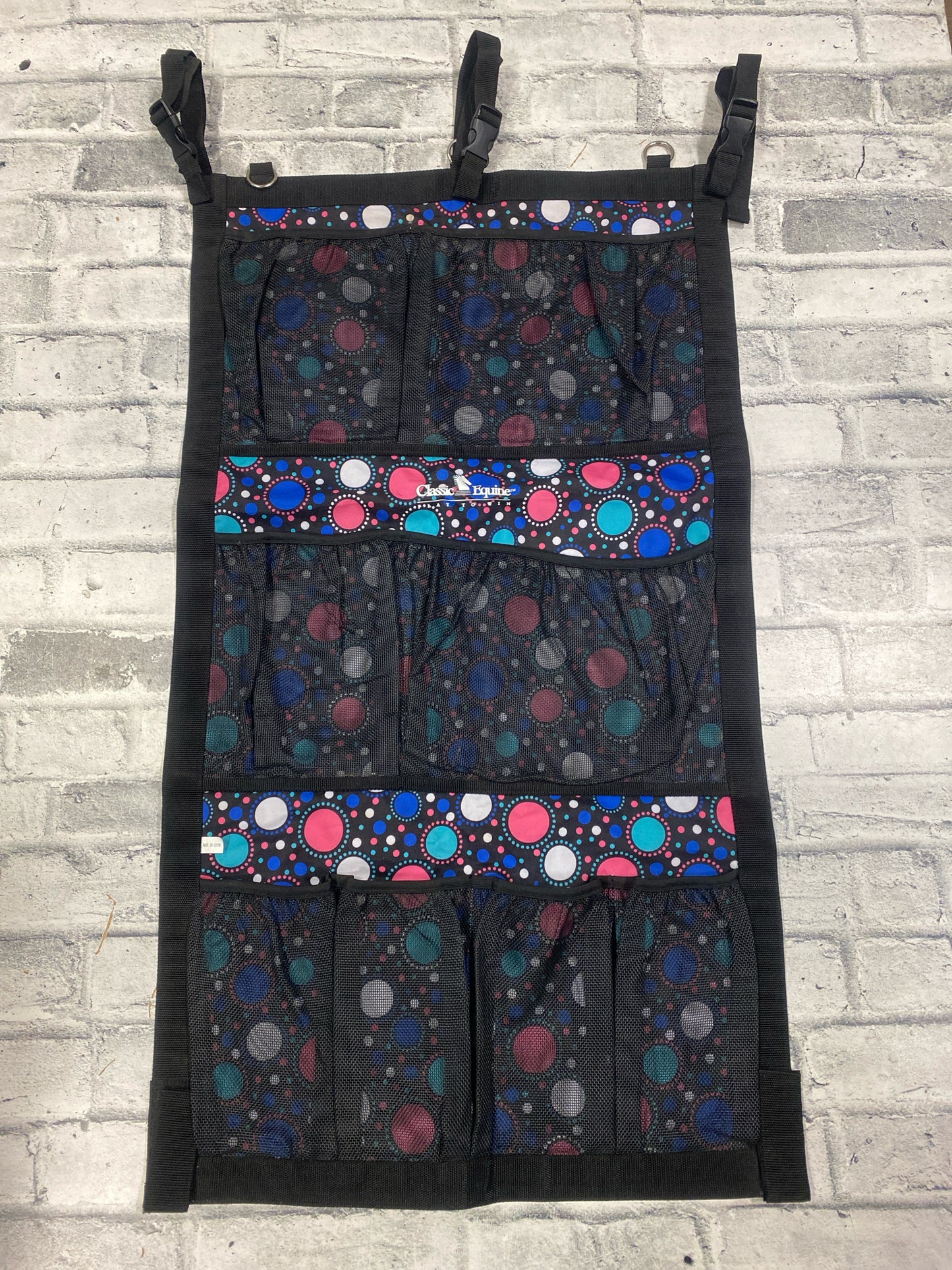 Classic Equine Hanging Organizer Multi Polka Dots