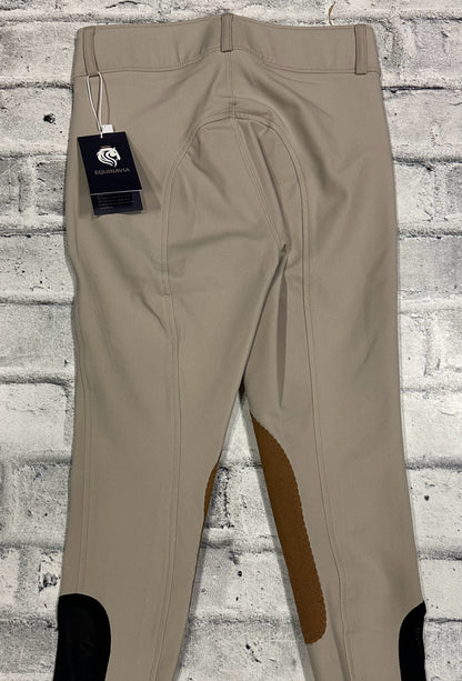 Equinavia KP Breeches Tan Childrens 10 NEW