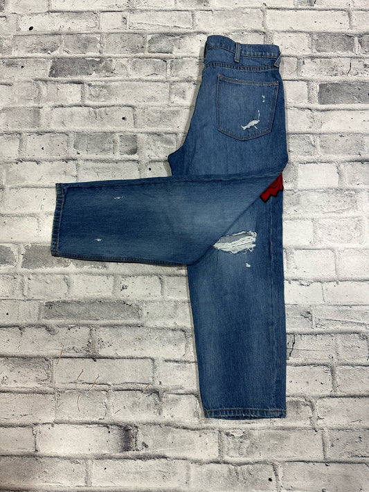 Ariat x Rodeo Quincy Straight Leg Capri Embroidered Jeans 30R