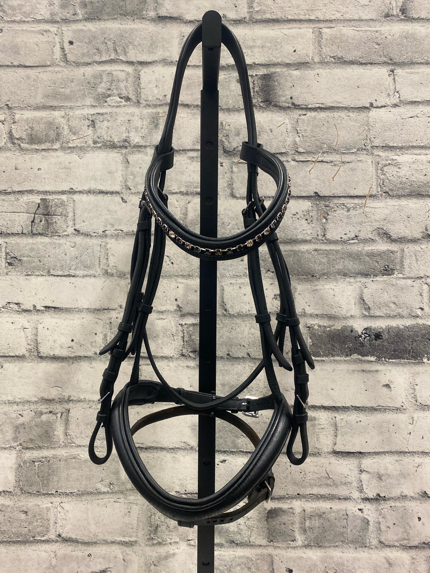 Kieffer Dressage Bridle Black w/ Flash F