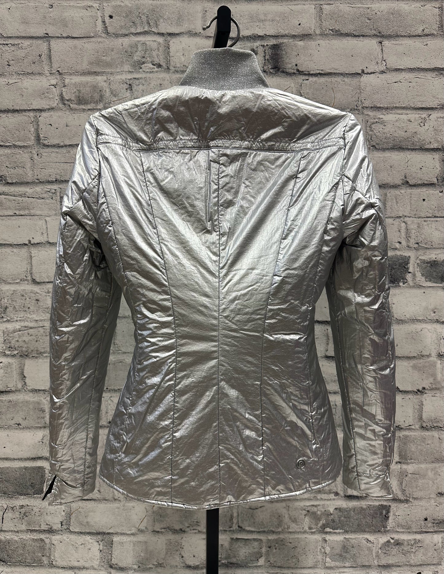 Anky Puffy Jacket Reversible Black & Silver XS