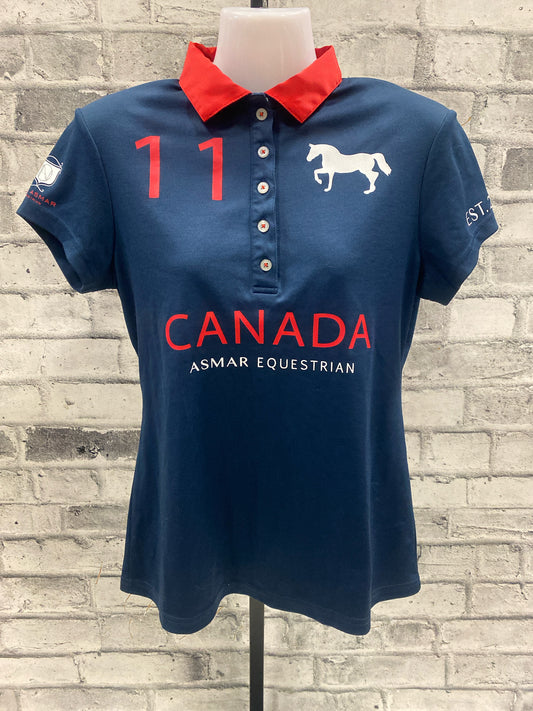 Noel Asmar SS Polo Navy & Red S