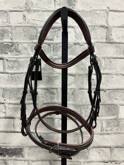 Kingsland Snaffle Bridle Cob + Reins + Bag NEW