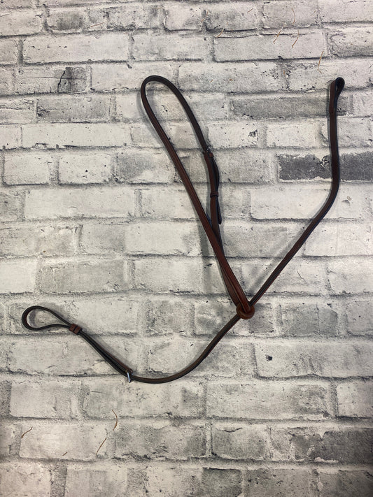 Raised Standing Martingale Brown Cob