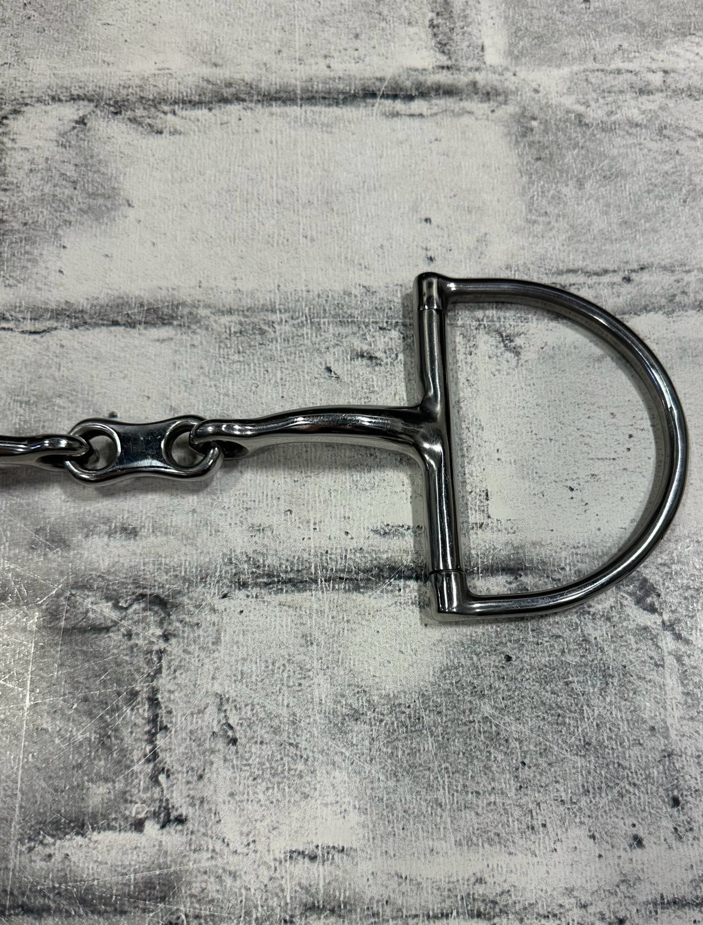 5.75" Curved Dee Ring French Link Bit