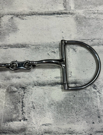 5.75" Curved Dee Ring French Link Bit