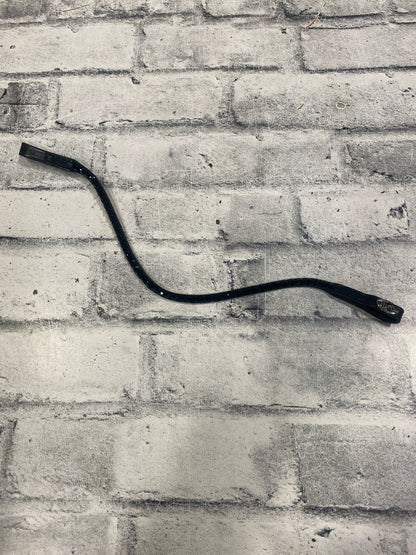 17" QPH U-Shaped Browband Black Rhinestones