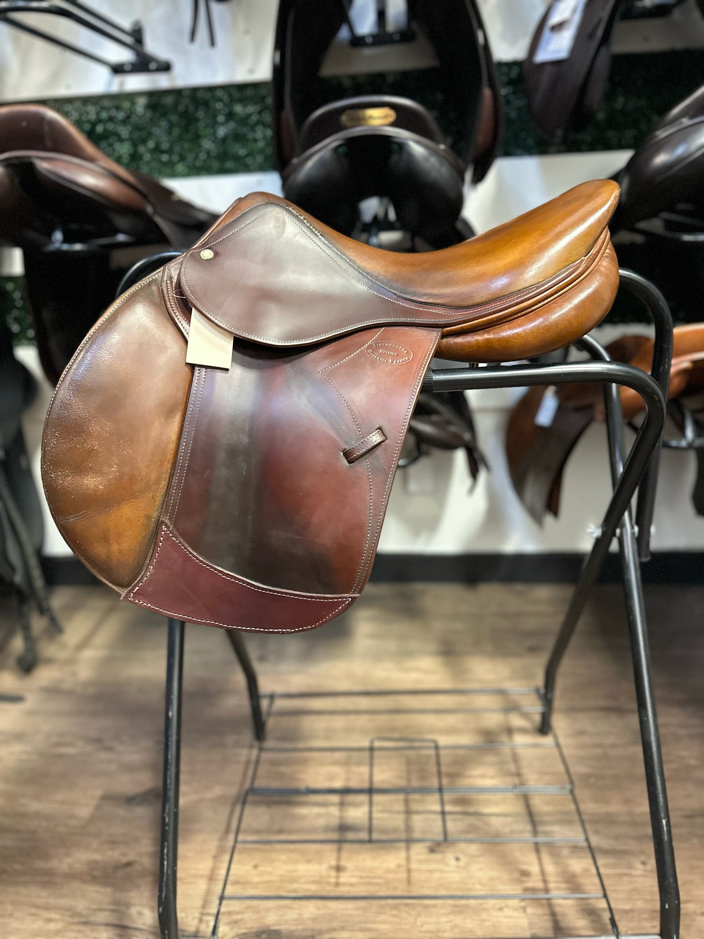 17" 2002 Devoucoux Biarritz CC Saddle - 4.5" Gullet