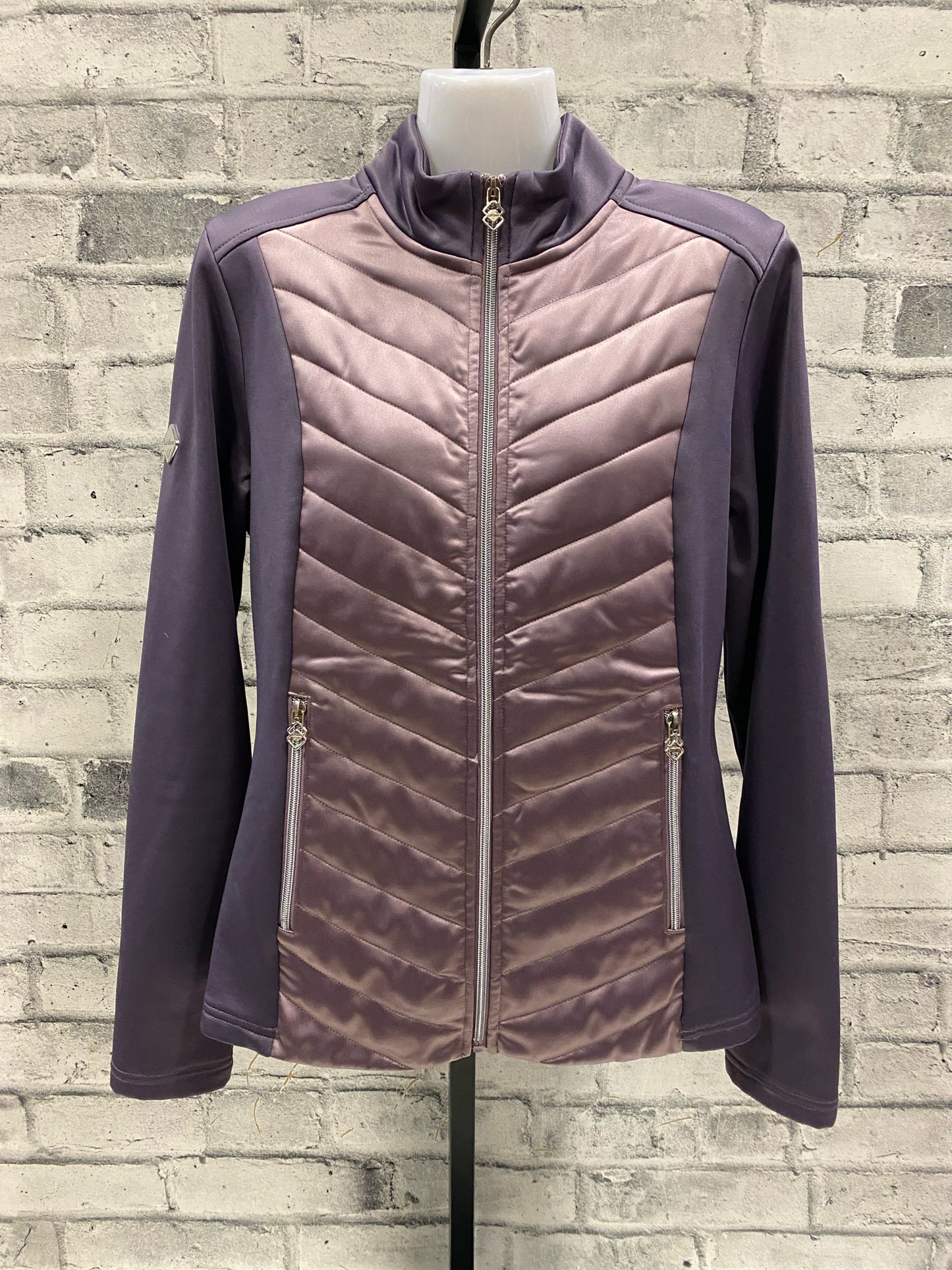 LeMieux Soft Shell Quilted Jacket Purple M (US 8)
