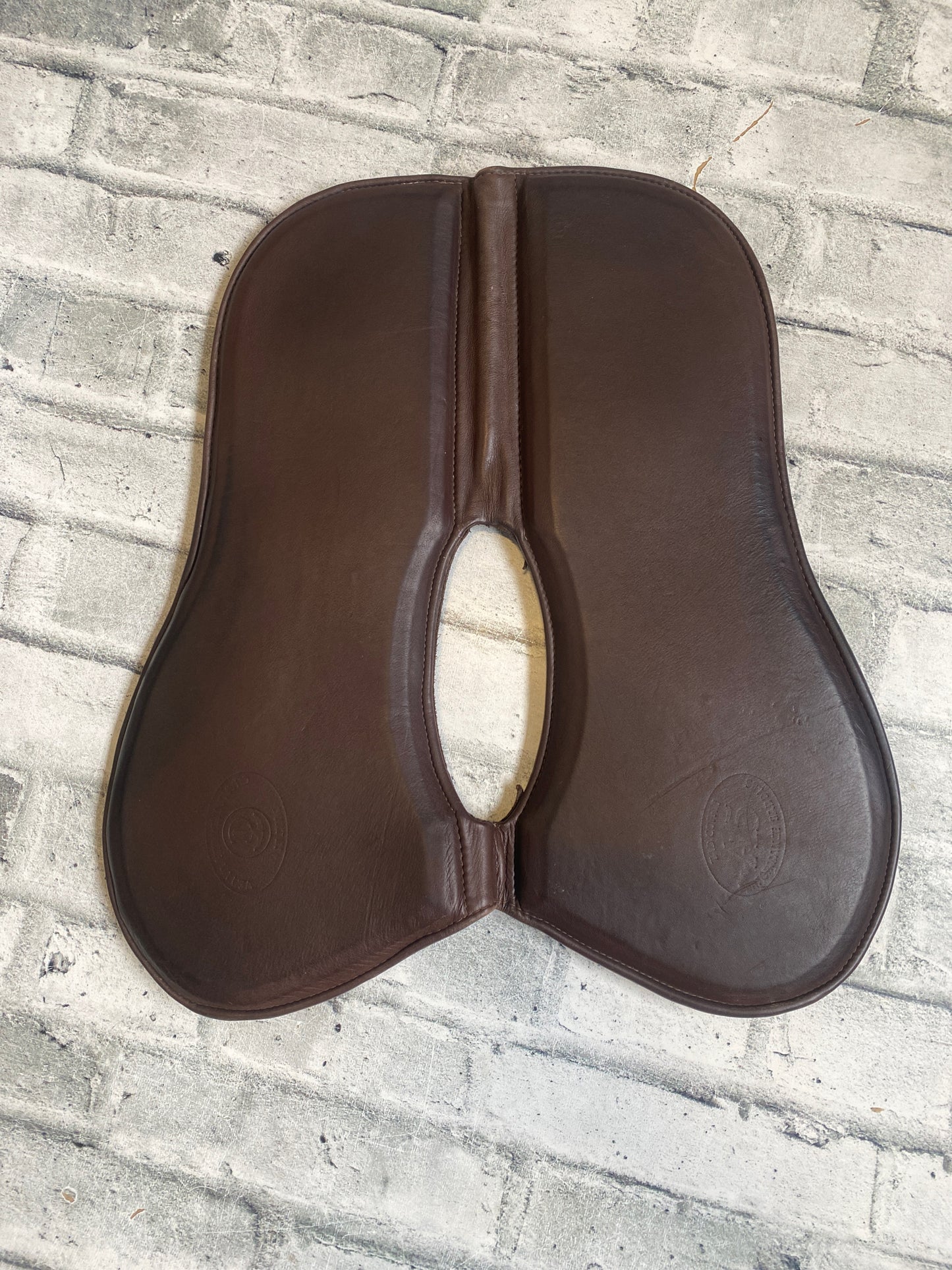 Tad Coffin Leather Half Pad w/Wither Relief
