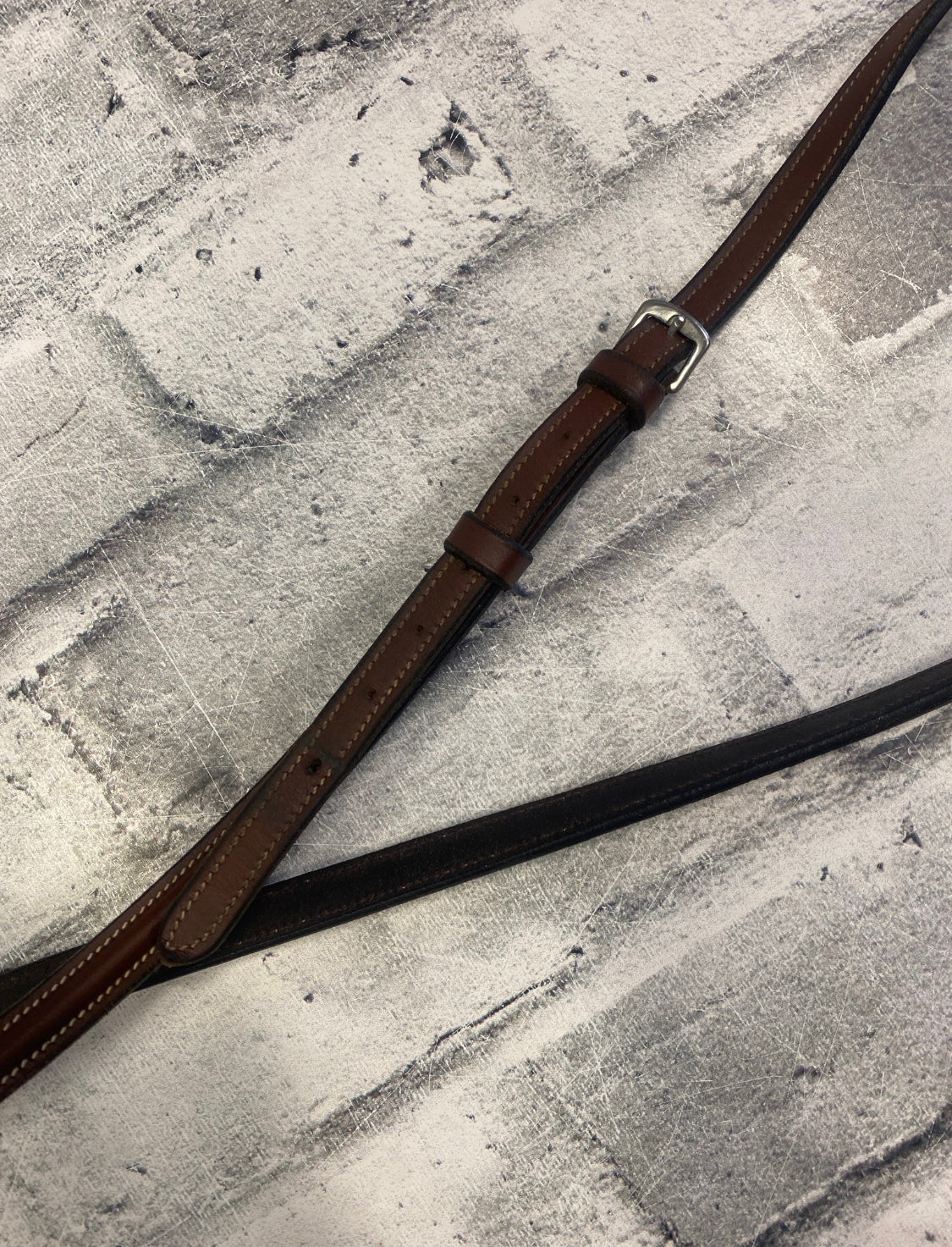 Raised Running Martingale Brown Cob