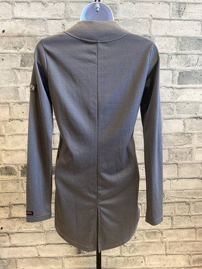 Kerrits V-Neck LS Shirt Grey XS