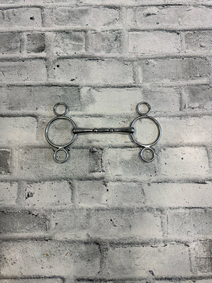 5" 2 Ring Gag Bit