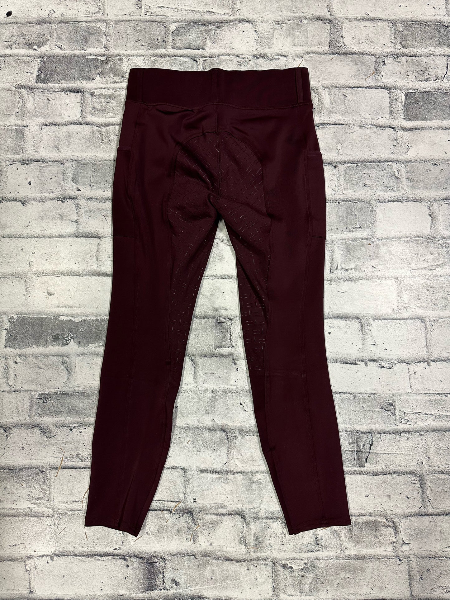 Montar FS Pull On Breeches Burgundy L