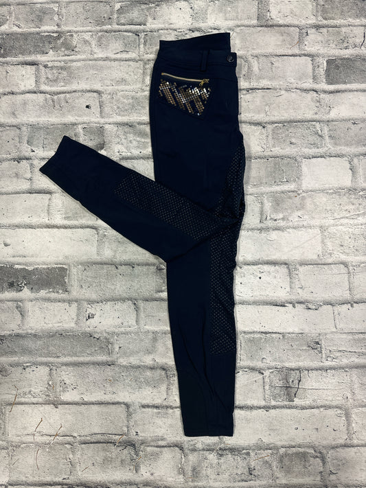 Euro-Star Coco Glam FS Breeches Navy/Gold 24