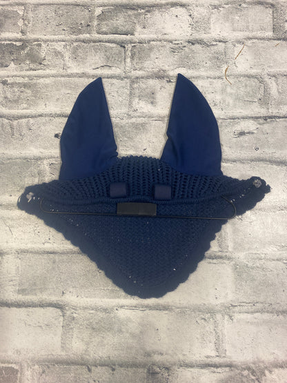Horze Fly Bonnet Navy H