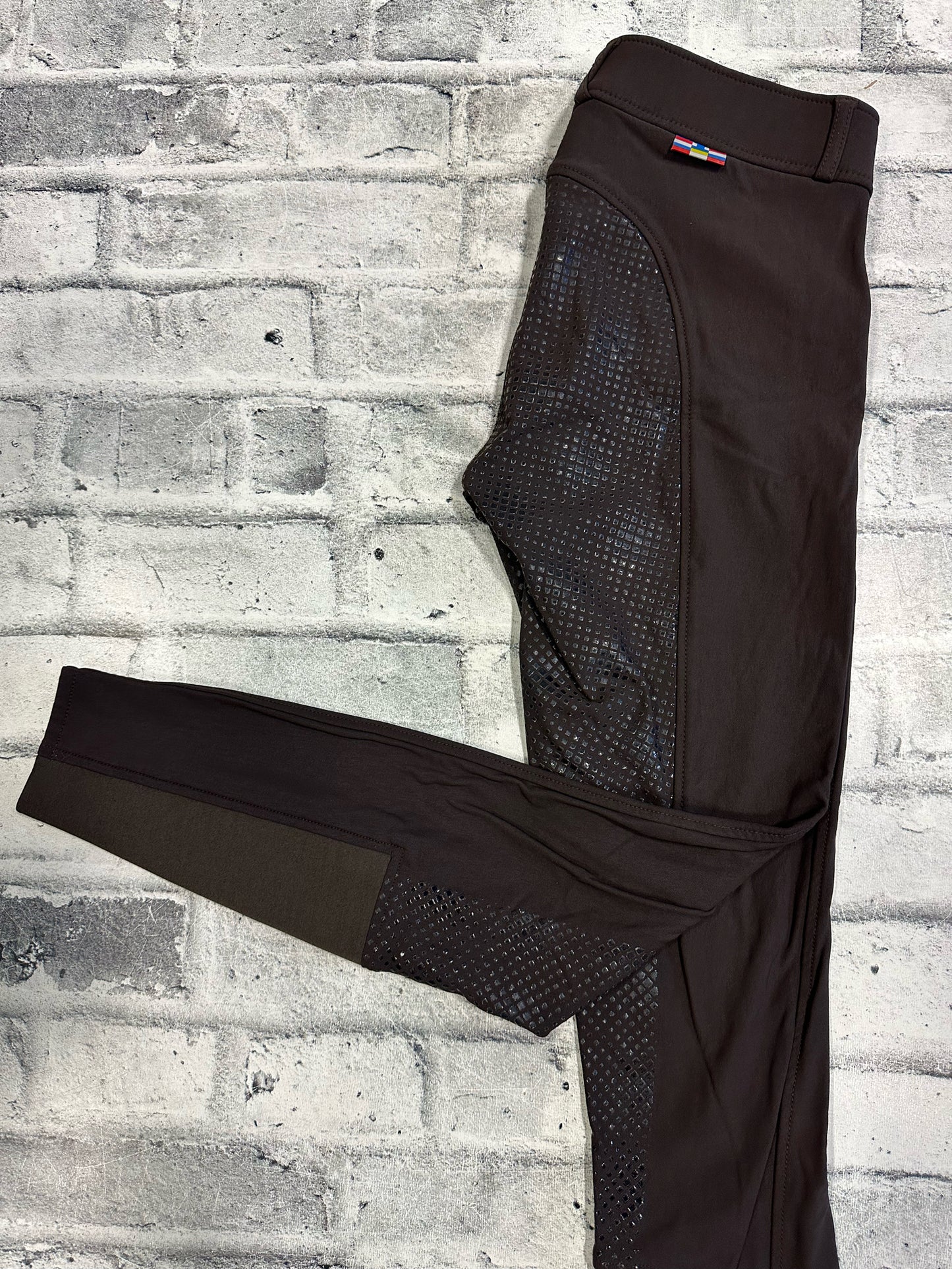 Horze FS Silicone Grip Breeches Brown 26
