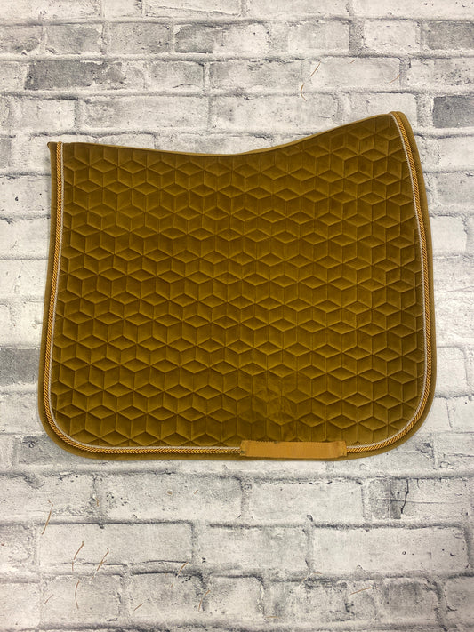 Kentucky Velvet Dressage Pad Mustard F