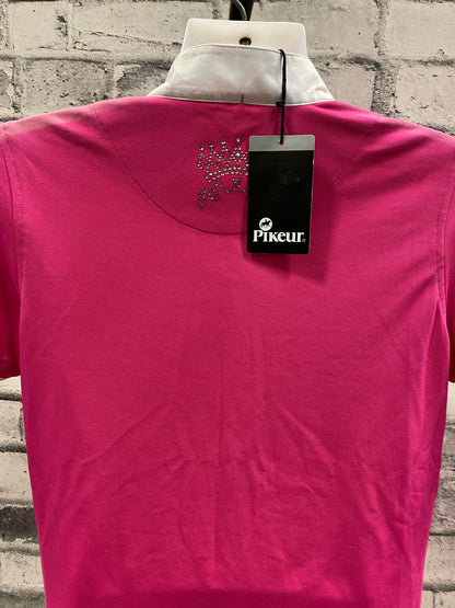 Pikeur SS Show Shirt Hot Pink M (EU38) NEW