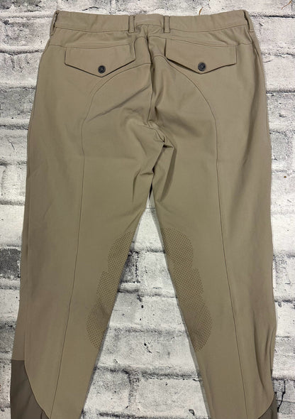 For Horses KP Breeches Tan 32