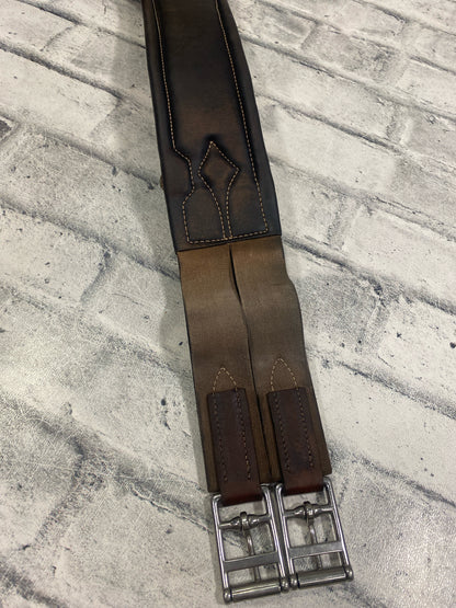 54" Voltaire Leather Girth Brown