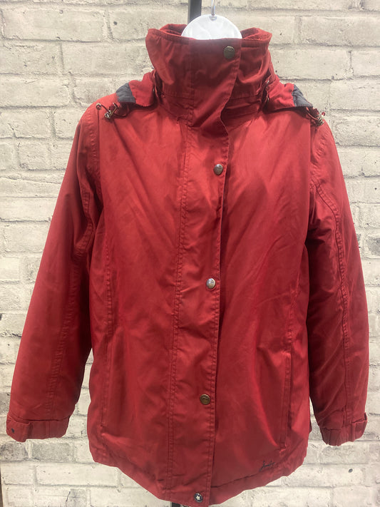 Joules Winter Jacket Red 6 - Removable Liner