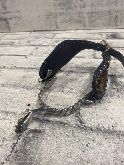 Ladies Spurs w Cowhide Spur Straps