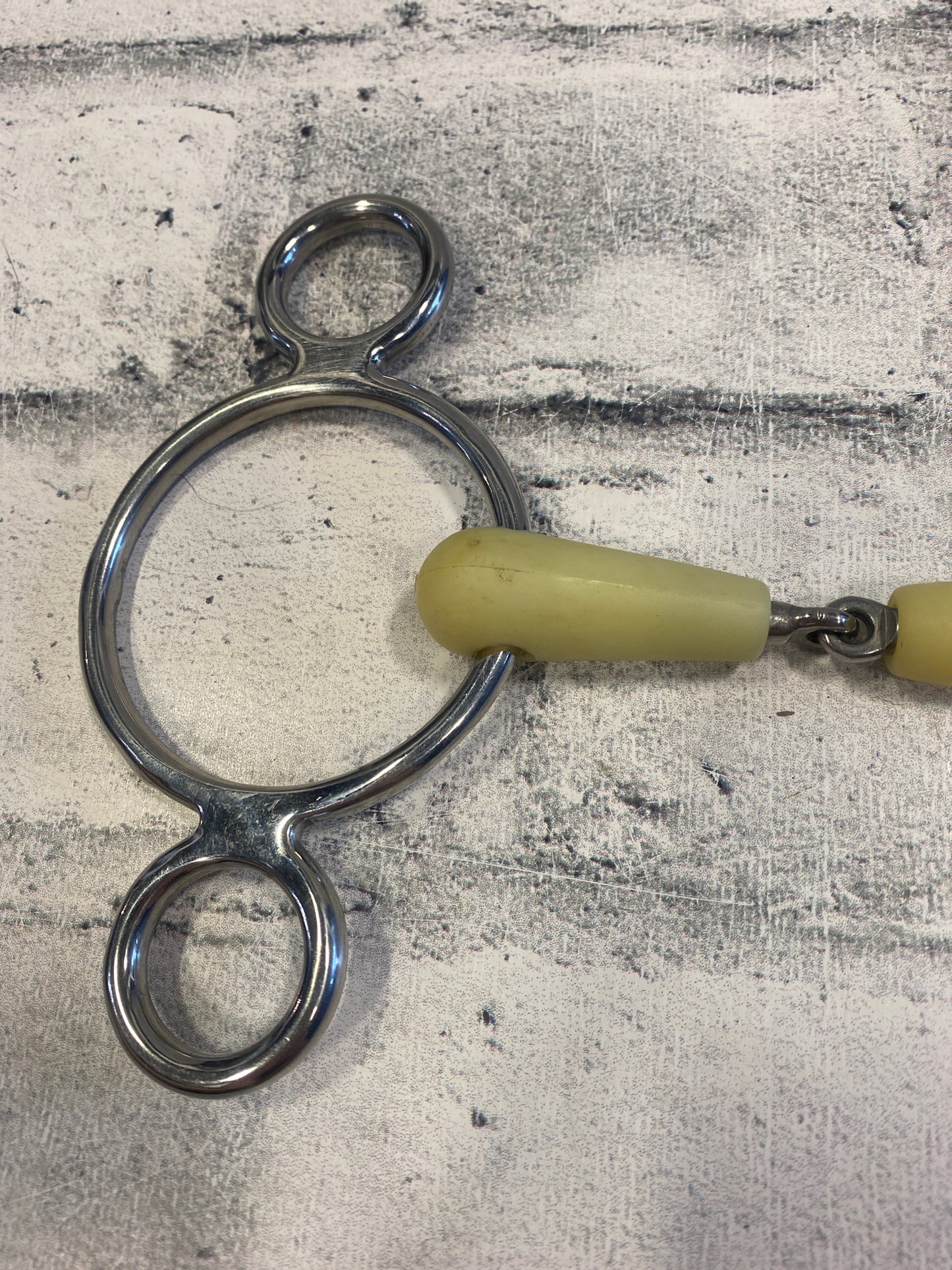 5" Happy Mouth Double Jointed 2-Ring Gag