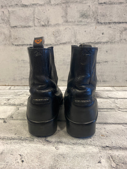 Ariat Zip Up Paddock Boots Black 7B
