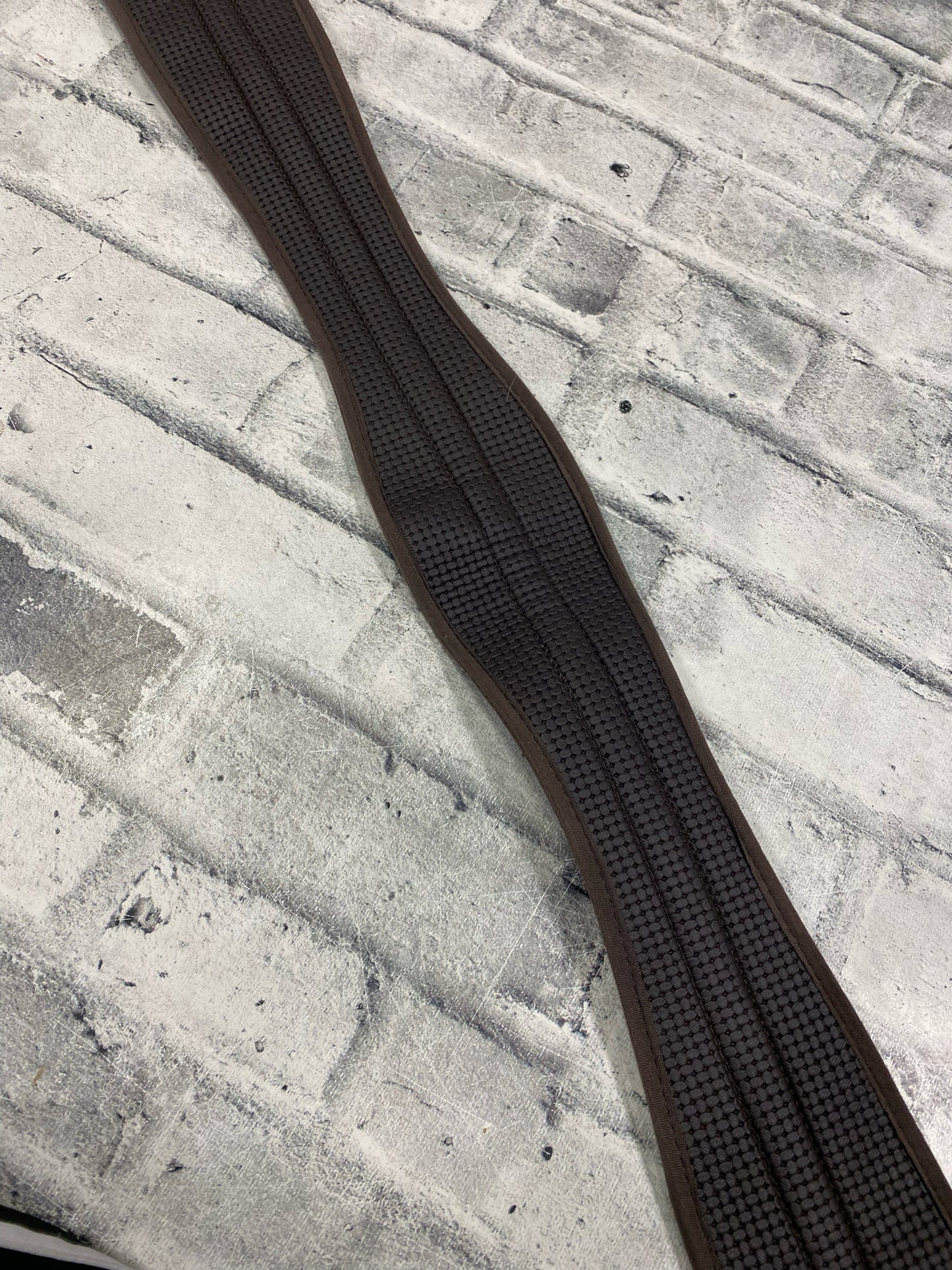 48" Horze Neoprene Girth Brown NEW