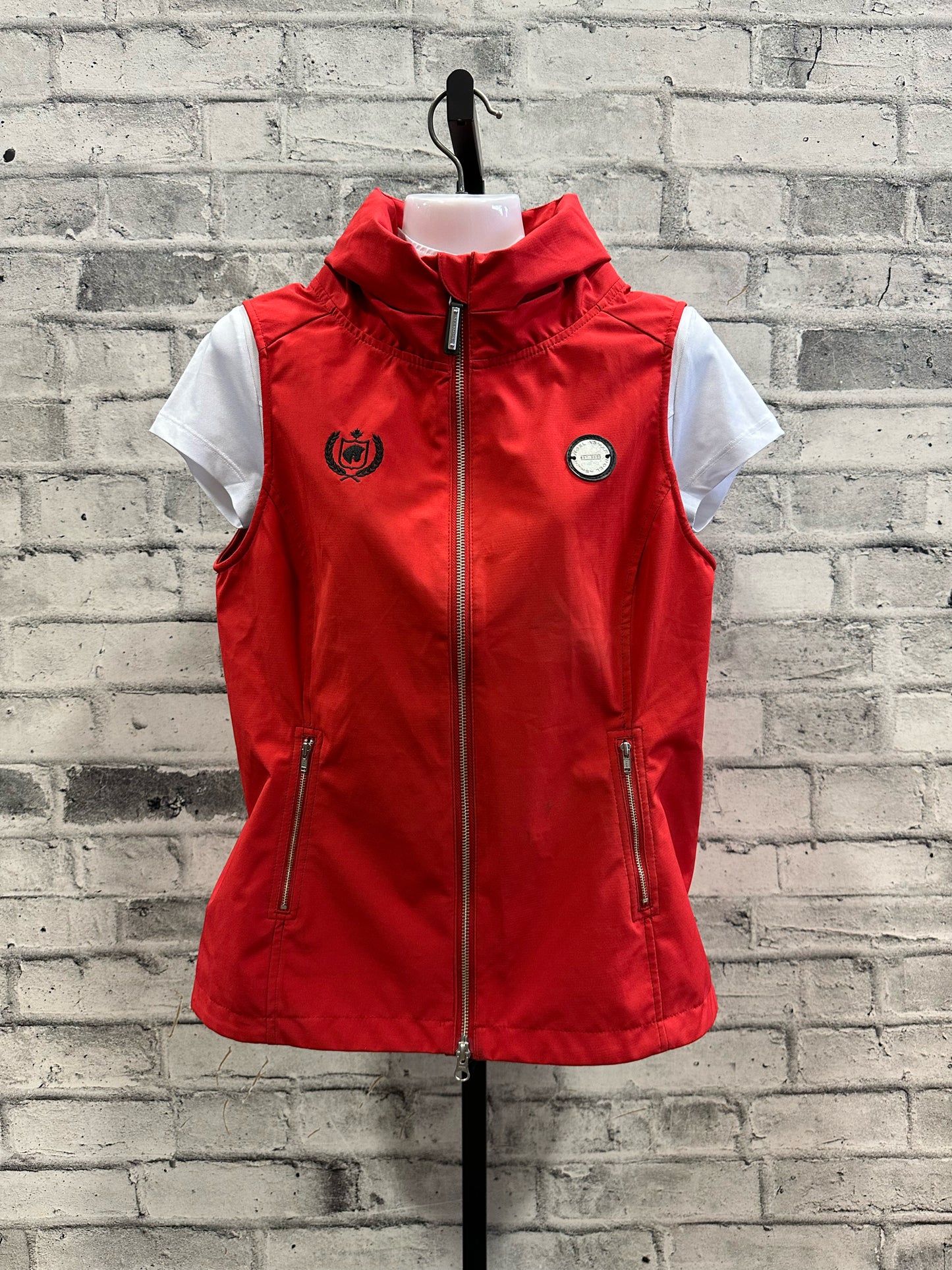 Asmar Riding Vest Red S