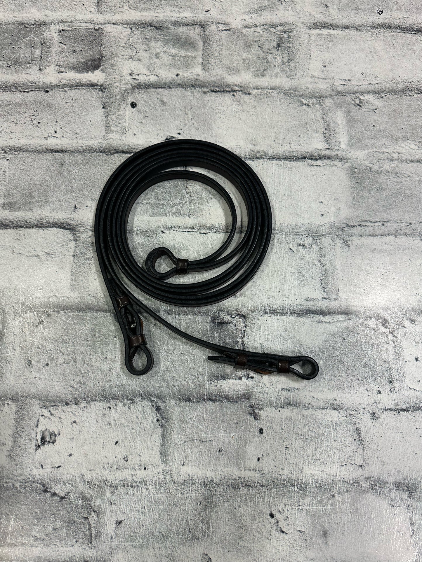 3/4" Curb Reins Brown