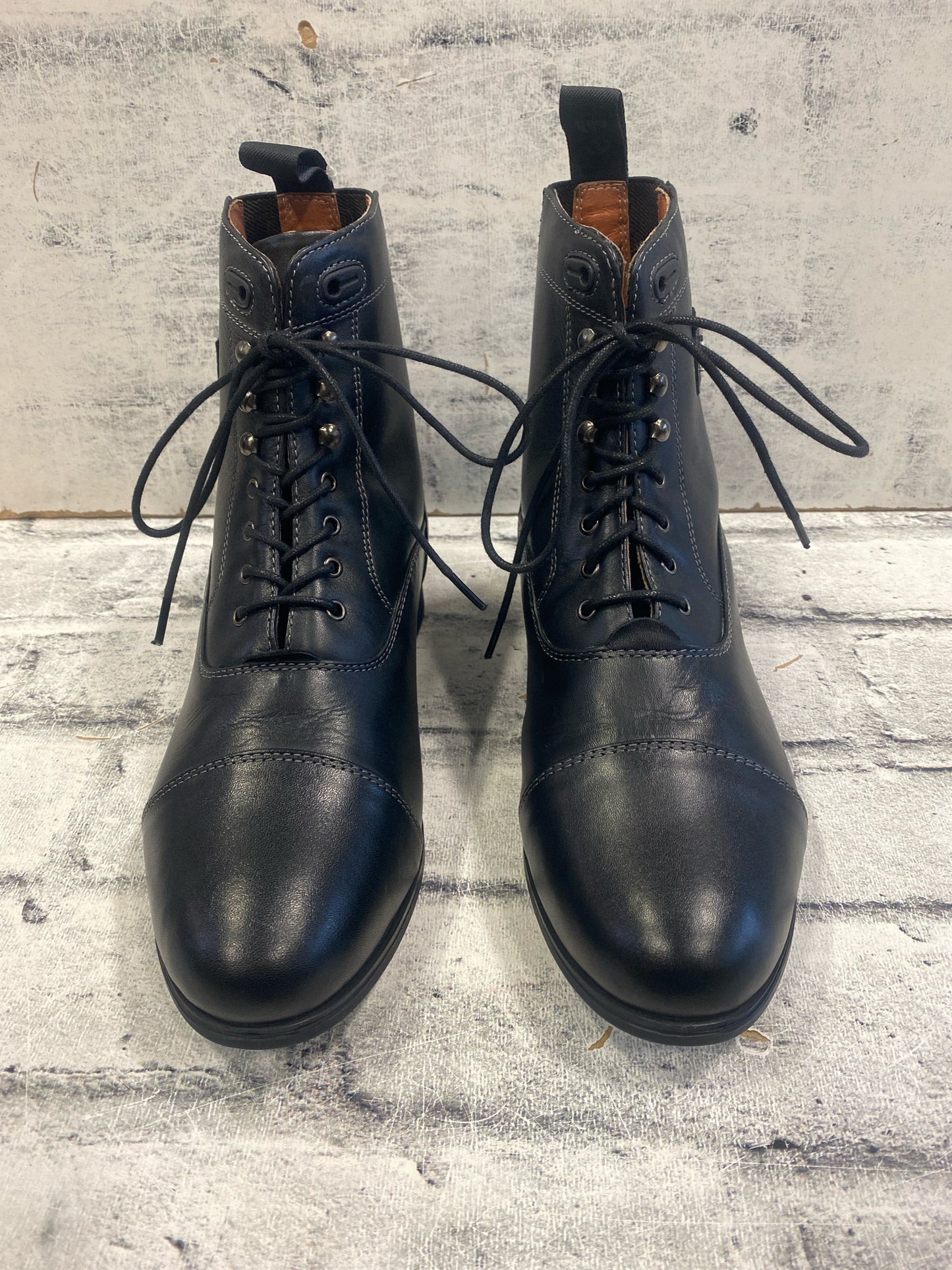 Treadstep Donatello Lace Up Paddock Boots 8 NEW