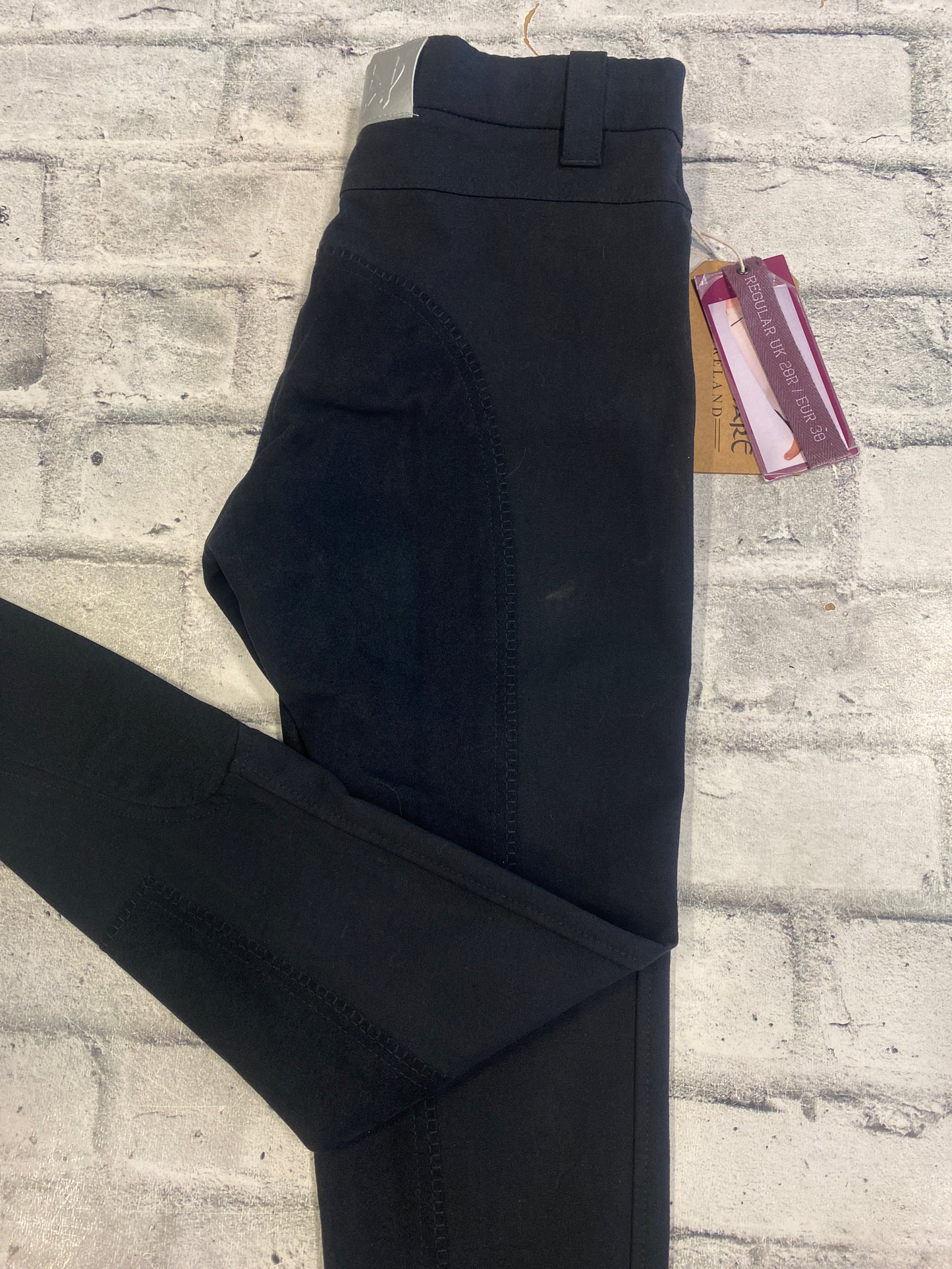 Horsewear Competition FS Breeches Black 28 NEW