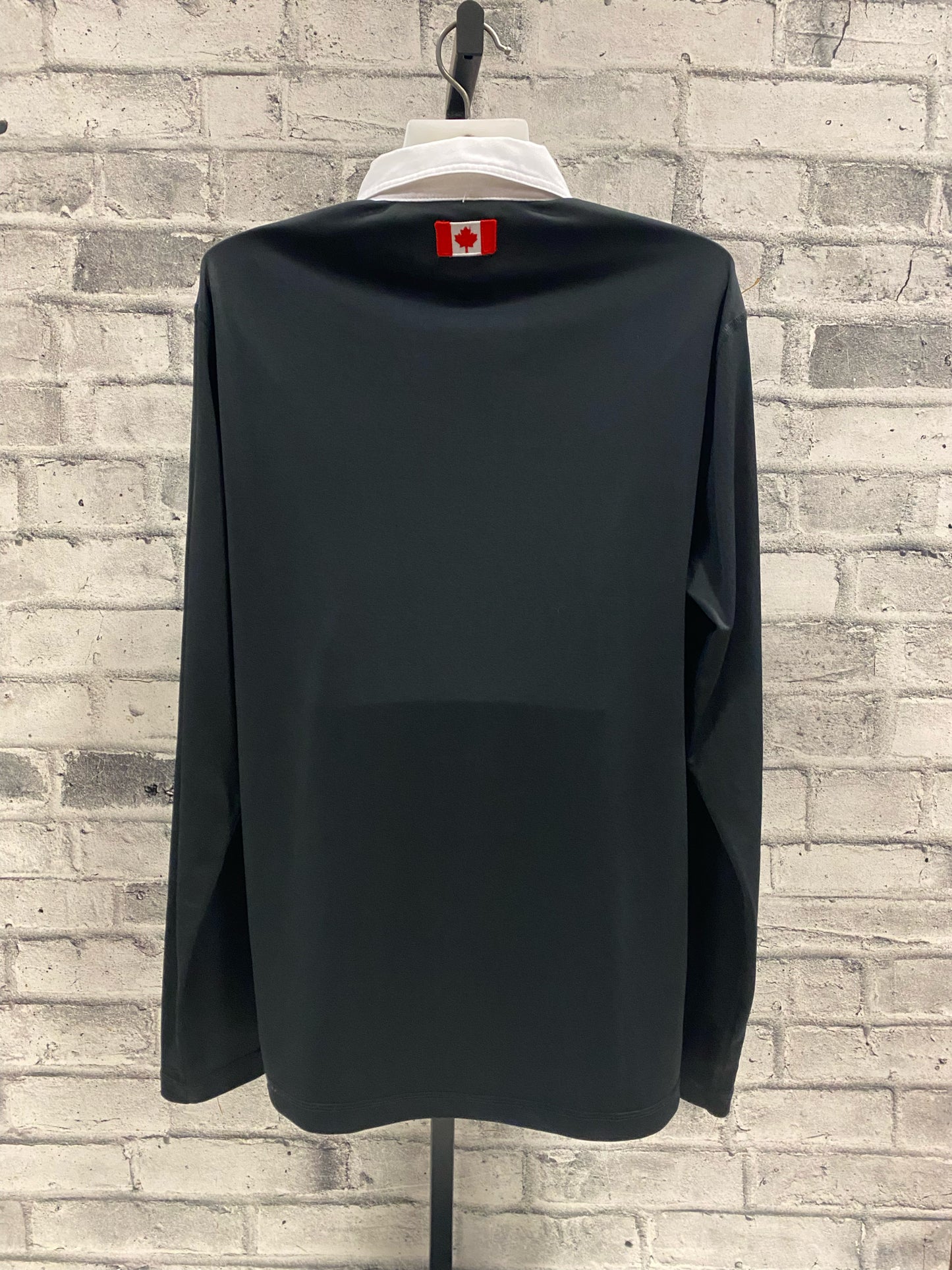 Asmar LS Polo Shit Team Canada Black S