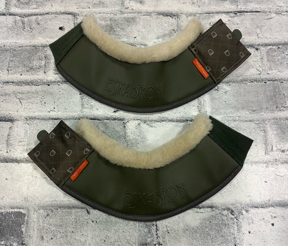 Eskadron Fuzzy Bell Boots Olive M