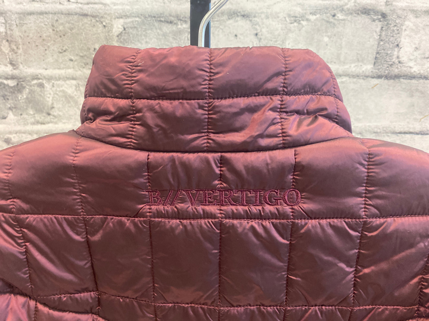 B//Vertigo Quilted Jacket Plum M